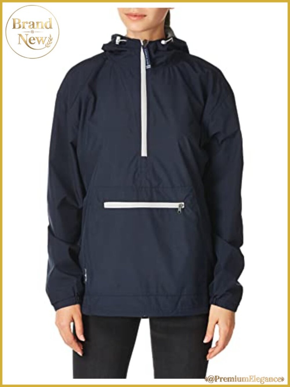Charles River Apparel Women's Chatham Anorak Jacket Wind & Water Resistant